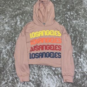 LA cropped hoodie!
